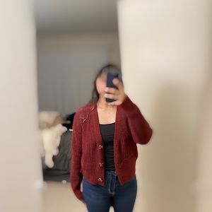 Short cardigan